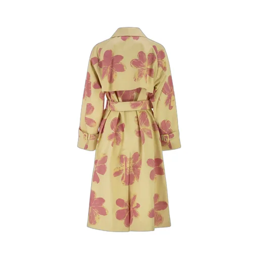 Long-Sleeved Trench Coat