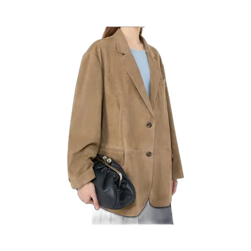 Long-Sleeved Suit Jacket
