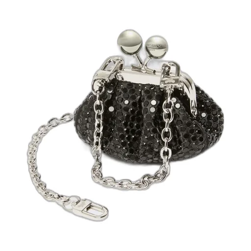 Mini Pasticcino Satin Rhinestone Handbag