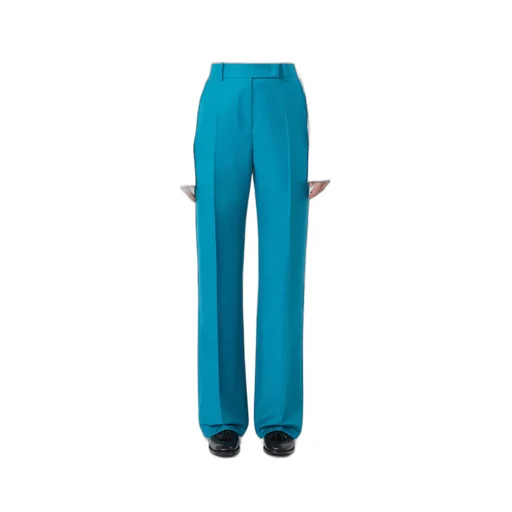 Trousers Made Of Wool, Mohair And Silk Blend