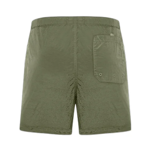 Stone Island Logo Patch Drawstring Shorts