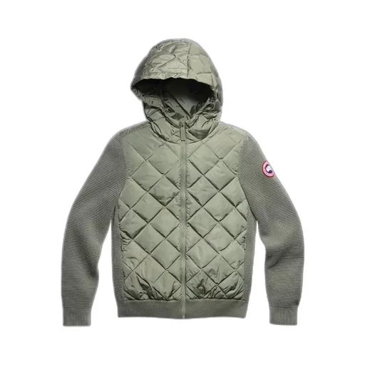 Hybridge® Quilted Knit Hoodie