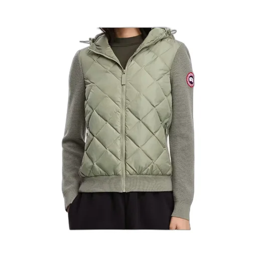 Hybridge® Quilted Knit Hoodie