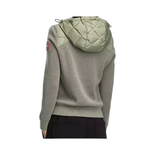 Hybridge® Quilted Knit Hoodie