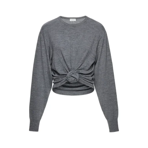 Knotted Long-Sleeve Top