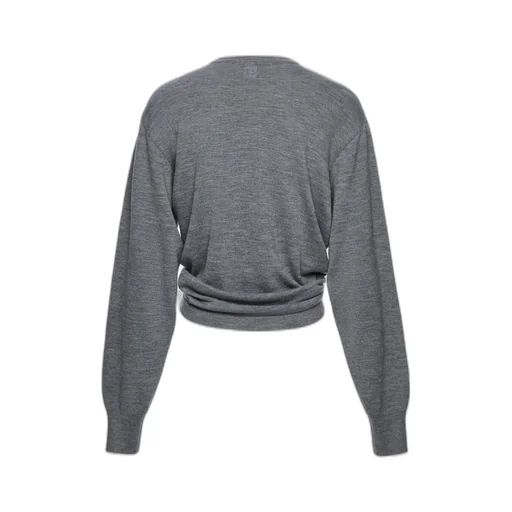 Knotted Long-Sleeve Top