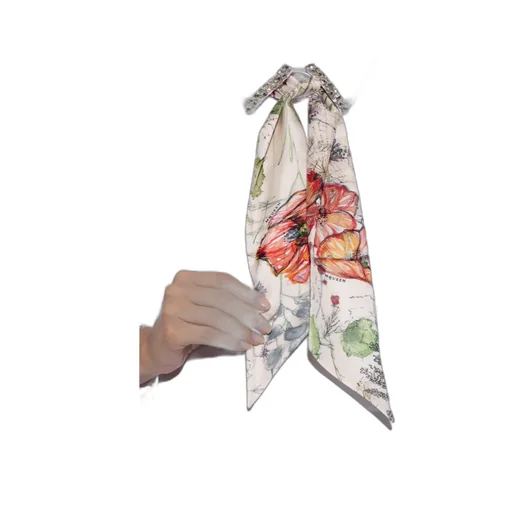 Alexander Mcqueen Floral Print Scarf