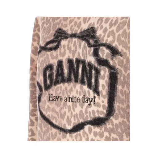 Ganni Graphic Knitted Sweater