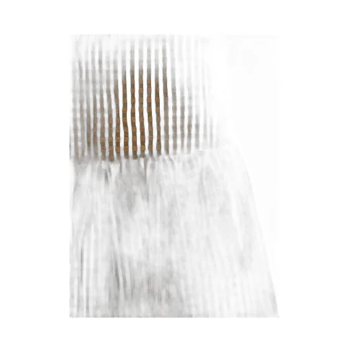 Ganni Crinkled Check Long Dress