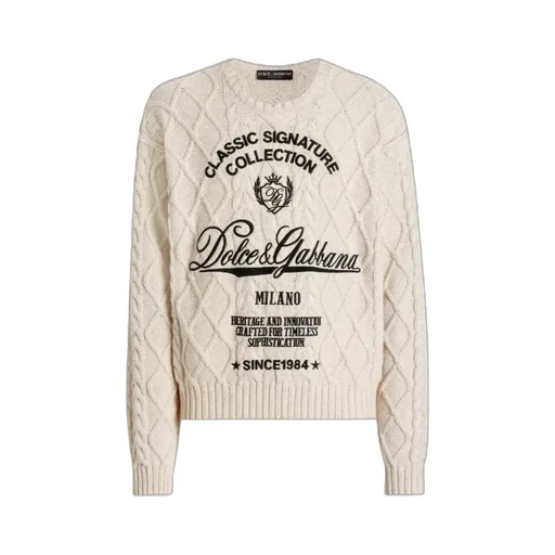 Dolce & Gabbana Interwoven Pattern Pullover