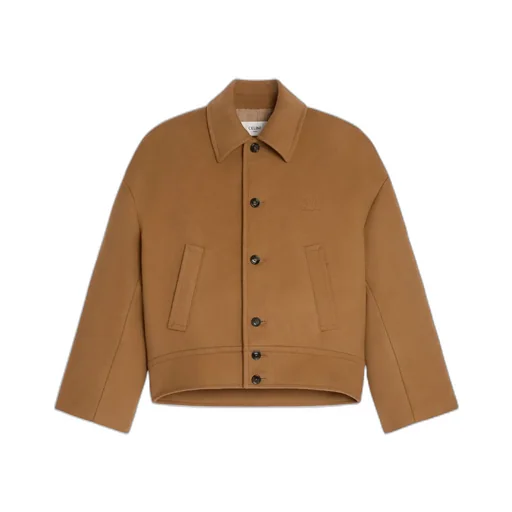 Jacket In Double-Face Wool Cashmere