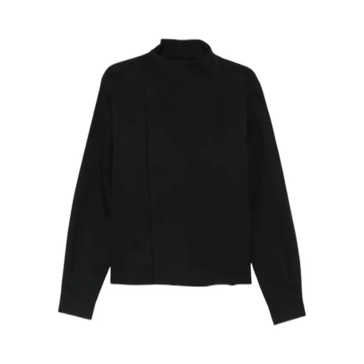 Rick Owens Buttoned Long Sleeved Jacket