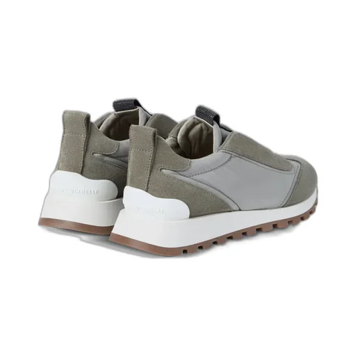 Brunello Cucinelli Monili Detailed Slip-On Sneakers