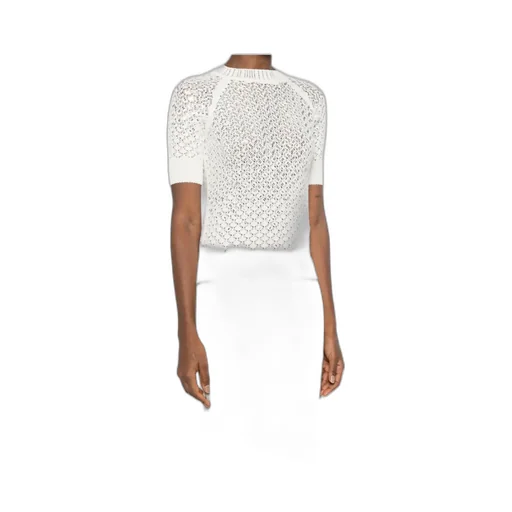 Crystal-Embellishment T-Shirt
