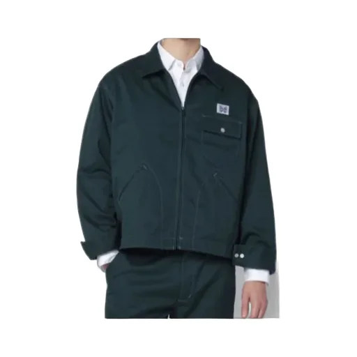 Needles Zipped Logo Patch Jacket