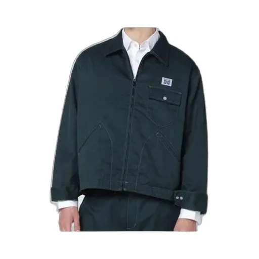 Needles Zipped Logo Patch Jacket