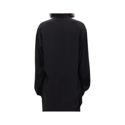 Single-Breasted Long-Sleeved Shirt