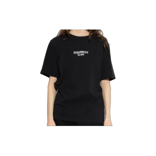 Dsquared2 Logo Printed Crewneck T-Shirt
