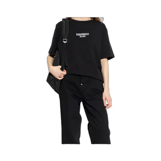Dsquared2 Logo Printed Crewneck T-Shirt