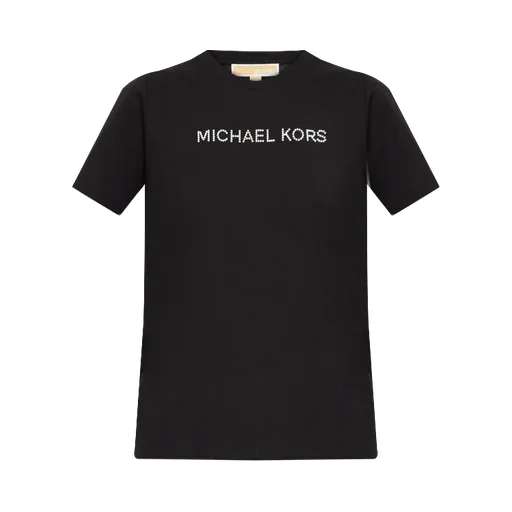 Michael Michael Kors Logo Embellished Crewneck T-Shirt