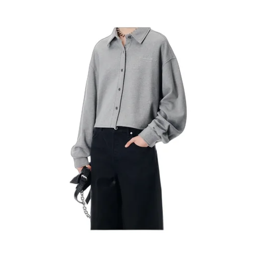 Buttoned Cropped Top