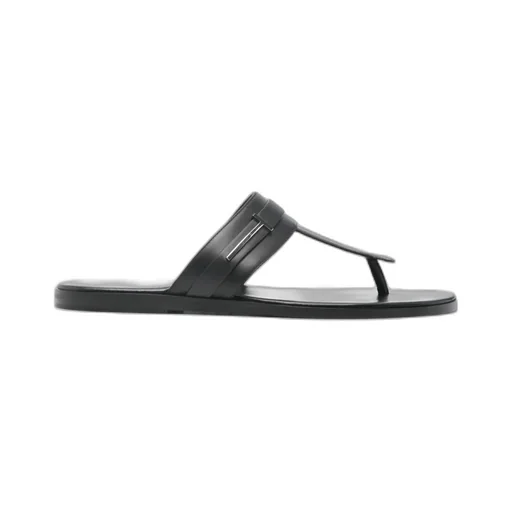 Logo Flat Sandals