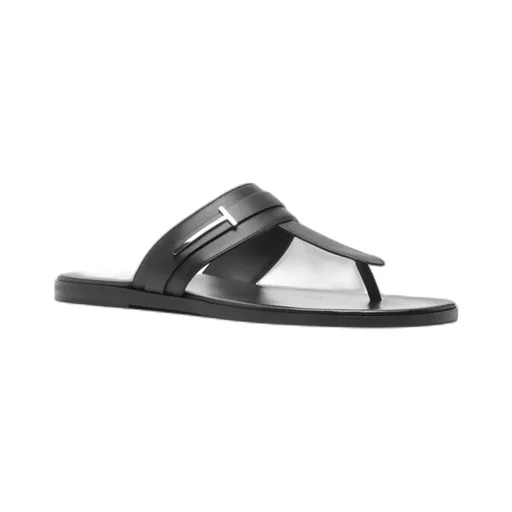 Logo Flat Sandals