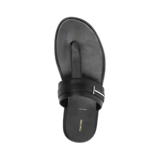 Logo Flat Sandals