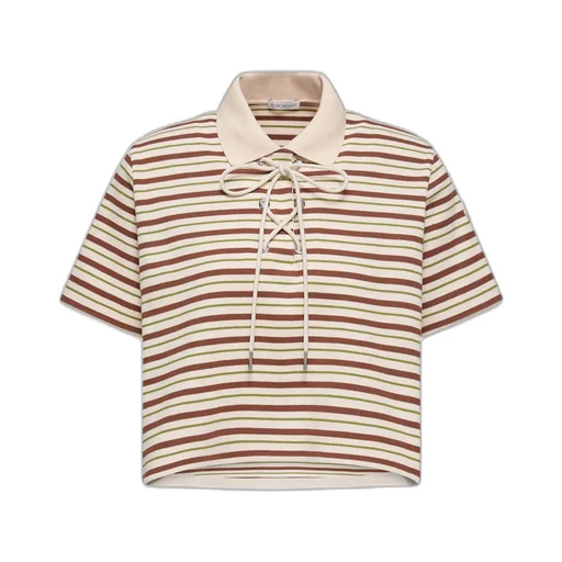 Moncler Striped Polo Shirt