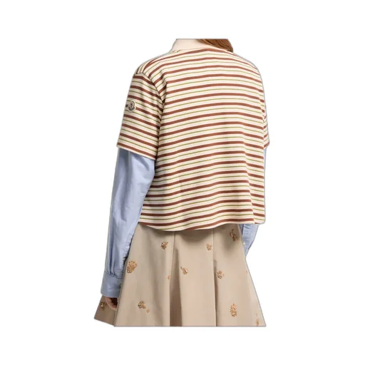 Moncler Striped Polo Shirt