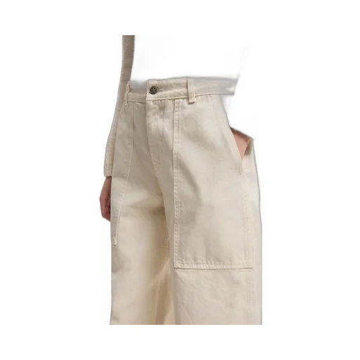 Moncler Leather Logo Tousers