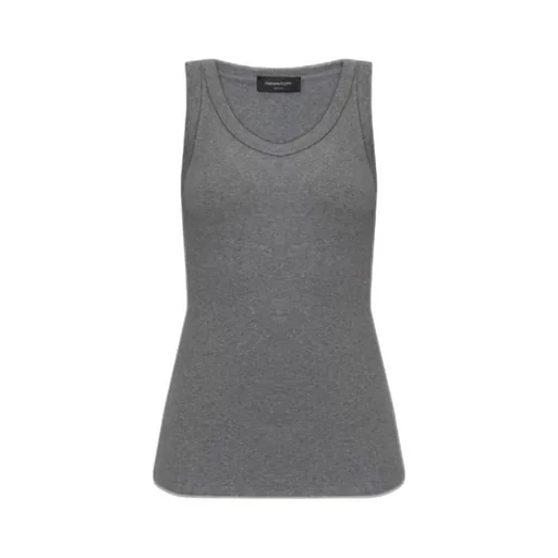 Lurex Ribbed Tank Top