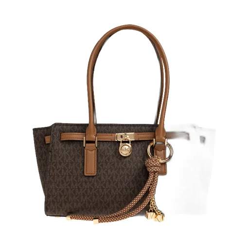 Michael Michael Kors Hamilton Moderne Small Signature Logo Satchel Bag