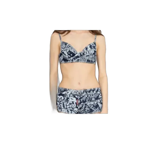 Dsquared2 Cropped Denim Top
