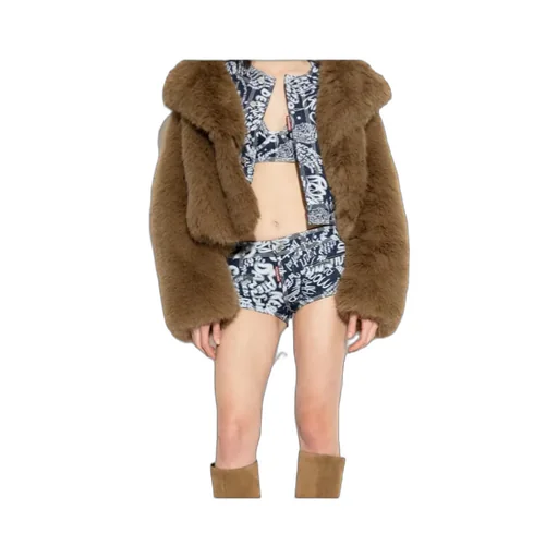 Dsquared2 Cropped Denim Top