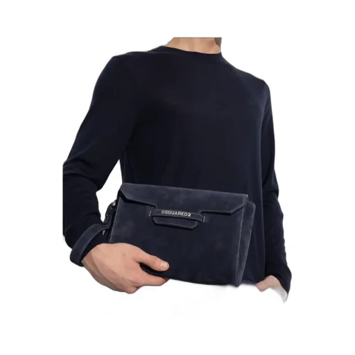 Dsquared2 Logo-Lettering Clutch Bag