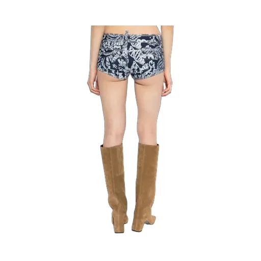 Dsquared2 Pattern-Printed Denim Shorts