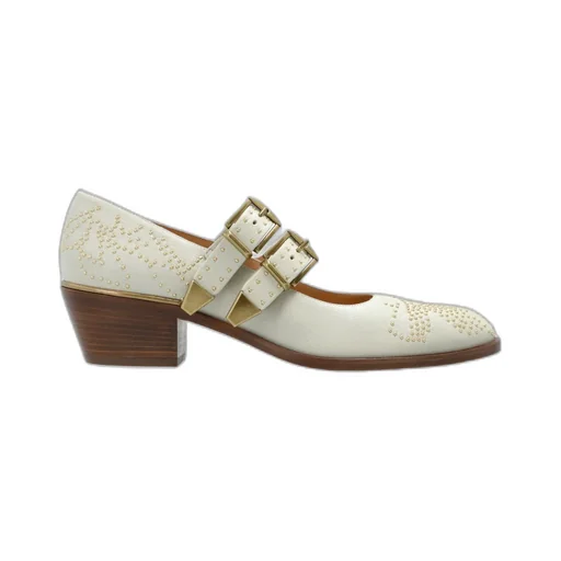 Chlo Susan Buckled Pumps