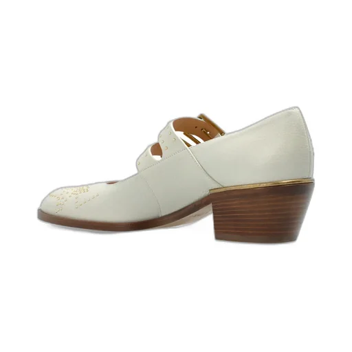 Chlo Susan Buckled Pumps