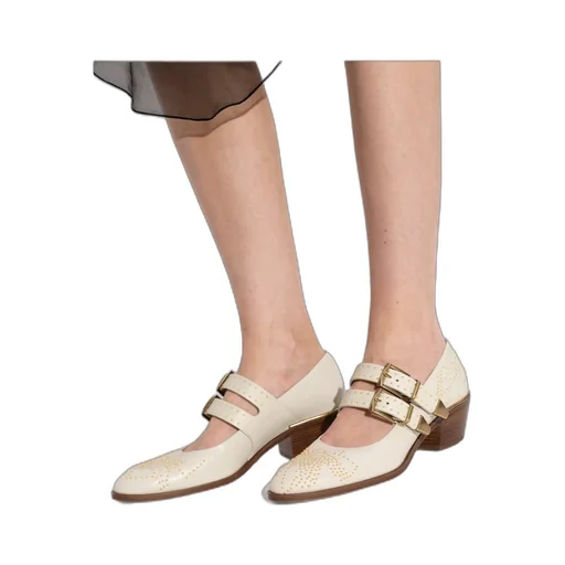Chlo Susan Buckled Pumps