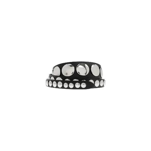 Studded Leather Belt