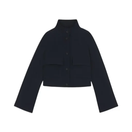 Flap-Pockets Jacket