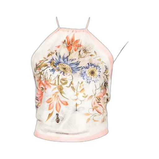 Etro Floral Halterneck Top