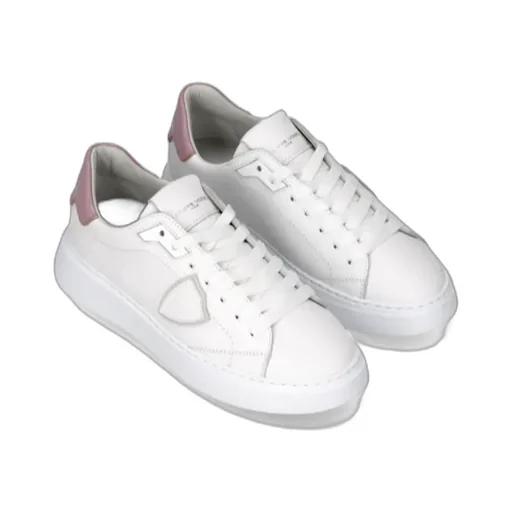 Philippe Model Temple Low Lace-Up Sneakers