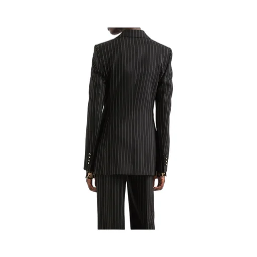 Dolce & Gabbana Single-Breasted Pinstriped Jacket