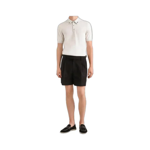 Short-Sleeved Polo Shirt