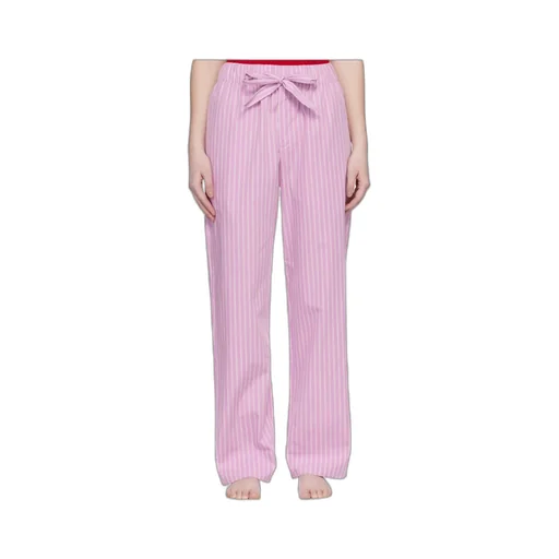 Drawstring Striped Pajama Pants