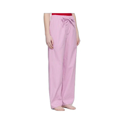 Drawstring Striped Pajama Pants