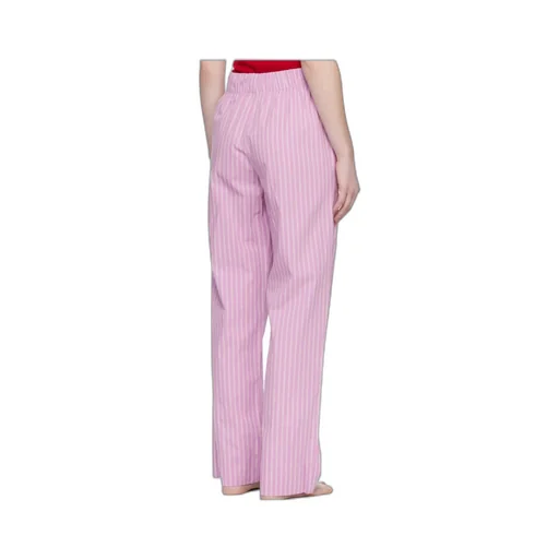Drawstring Striped Pajama Pants