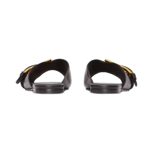 Anthem Flat Calfskin Leather Sandals